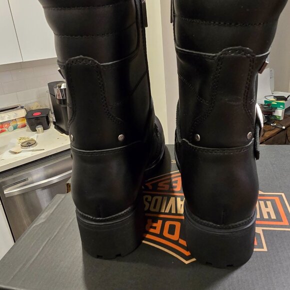 Harley-Davidson Women's Size 7.5 Talley Ridge 7.25" Motorcycle Boots D83878 NEW - Picture 8 of 14